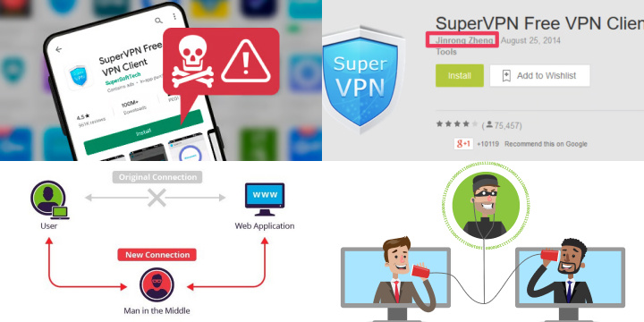 Причины удаления SuperVPN из Play Store: Опасности MITM-атак Причины удаления SuperVPN из Play Store: Опасности MITM-атак